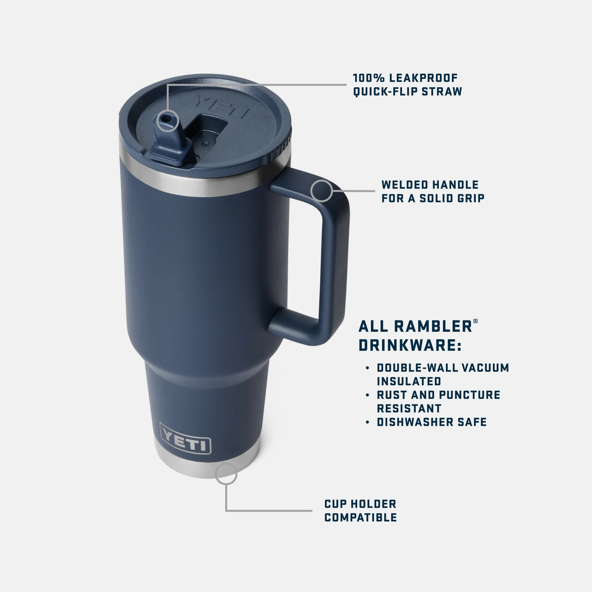 40 oz Travel Straw Mug - US 9275