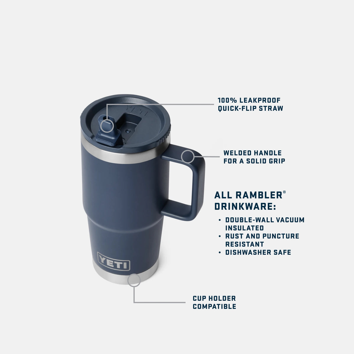 20 oz Travel Straw Mug - US 9985